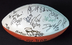NFL Multi-Player Signed Football with (31) Signatures Including Randy White