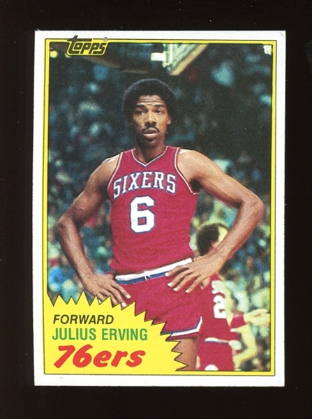 1981 Topps #30 Julius Erving 