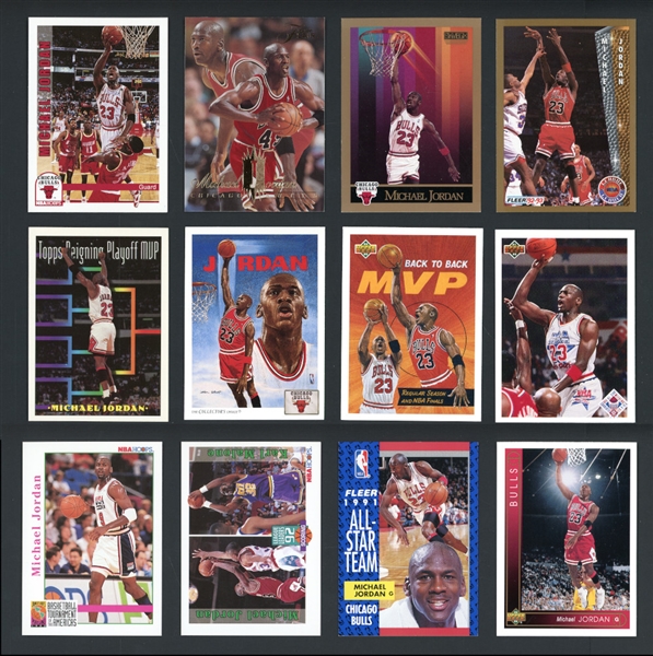 1991-95 Michael Jordan Group Of 600+ Cards