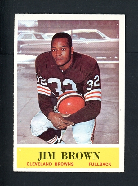 1964 Philadelphia Football #30 Jim Brown 