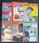 1930s-60s Group of (11) Baseball Magazines