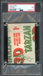 1953 Topps Tarzan Unopened Wax Pack 1 Cent PSA 7 NM