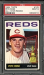 1964 Topps All-Star Rookie #125 Pete Rose PSA 9 MINT