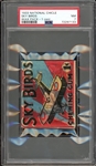 1933 National Chicle Sky Birds Unopened Wax Pack 1 Cent PSA 7 NM