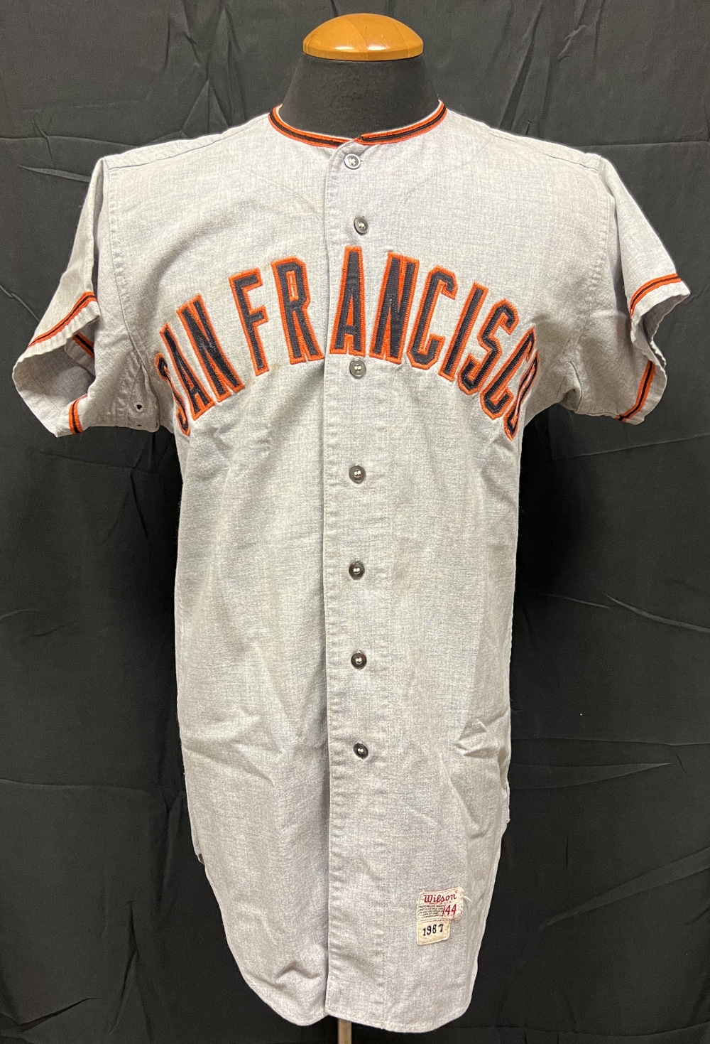 Lot Detail - 1983 Willie McCovey Game Used San Francisco Giants Home  Coaches Jersey (MEARS A10)