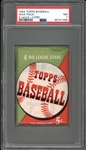 1954 Topps Baseball Unopened Wax Pack 5 Cent 4-Card PSA 7 NM