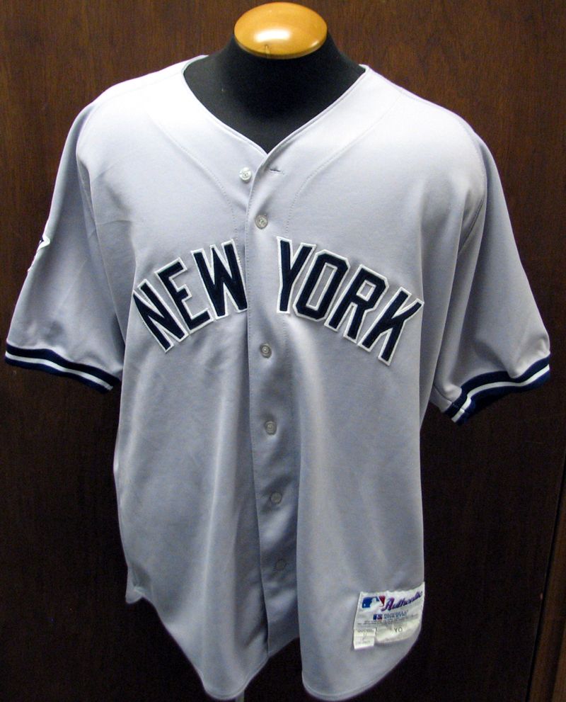 Roger Clemens 2000 New York Yankees World Series Road Jersey Men's (S-3XL)