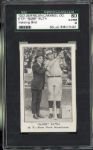1922 E121 American Caramel Babe Ruth "Holding Bird" SGC 80 EX/NM 6