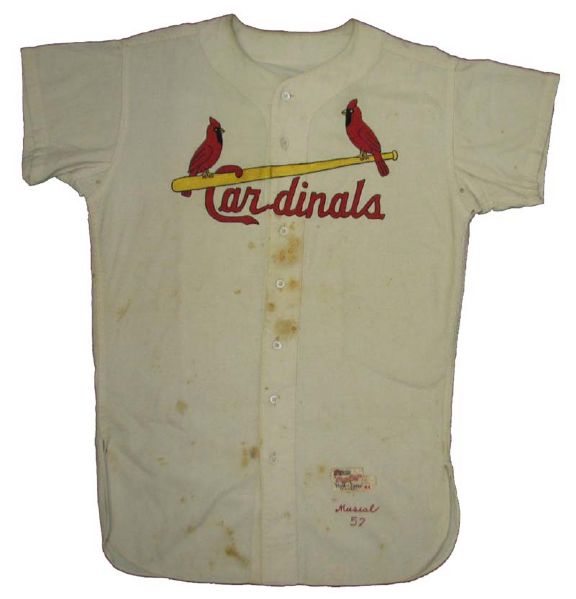 1957 St. Louis Cardinals Stan Musial Game-Used Complete Uniform