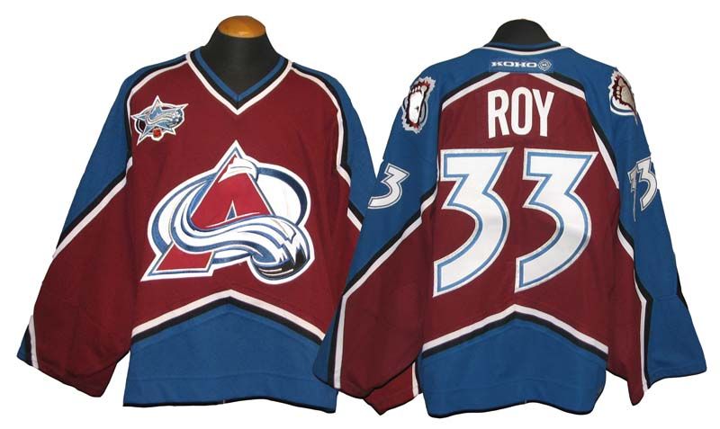 2001 Patrick Roy 500th Victory Game Worn Colorado Avalanche, Lot #13853