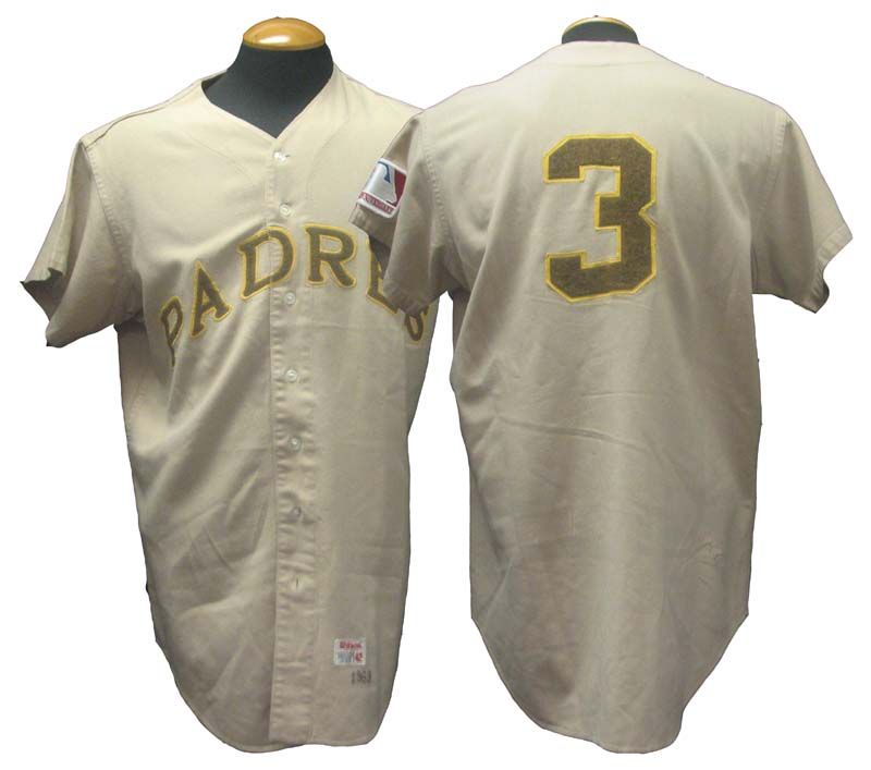Lot Detail - 1969 Chris Cannizzaro/Tommy Dean San Diego Padres Game-Used  Jersey