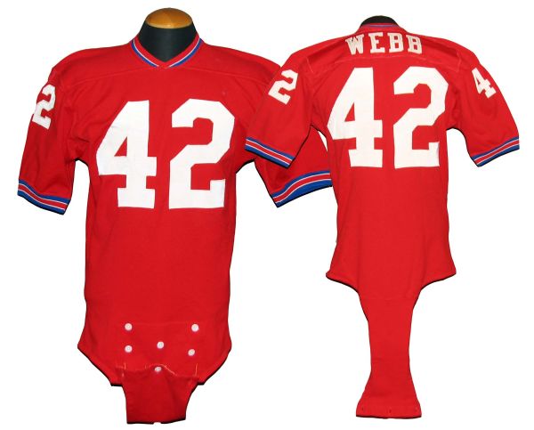 1960s Don Webb Boston Patriots Game-Used Jersey