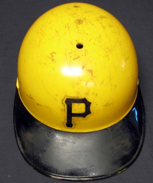 Batting Helmet worn by PIttsburgh Pirate Willie Stargell in the
