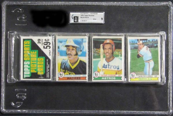 Lot Detail - 1979 Topps Baseball Cello Pack - Ozzie Smith Rookie