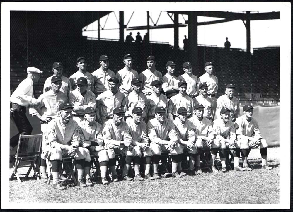 Lot Detail - 1924 Washington Senators Type II Photograph