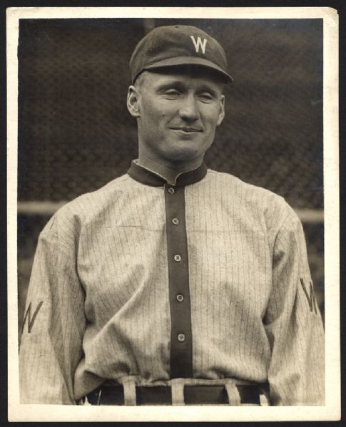 1910s Walter Johnson Type I Original Photograph by Paul Thompson PSA/DNA