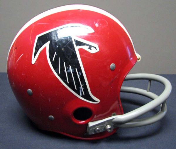 Early 1970s Atlanta Falcons Game-Used Helmet