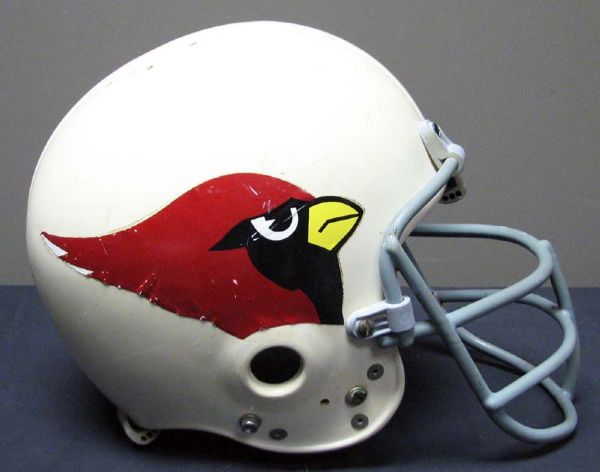 1972 Tom Banks St. Louis Cardinals Game-Used Football Helmet