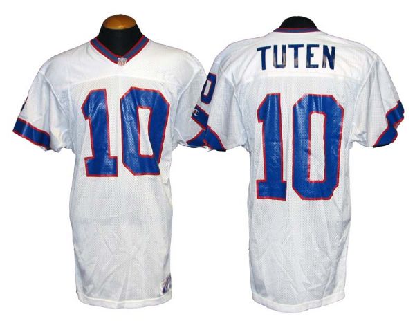 1990 Rick Tuten Buffalo Bills Game-Used Jersey 