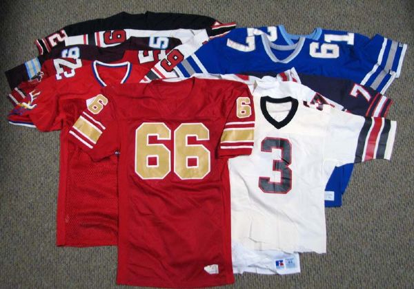 1983-85 USFL Game-Used Jersey Group of (18)