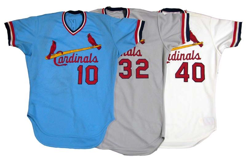 Lot Detail - 1984-88 St. Louis Cardinals Game-Used Jersey Group of