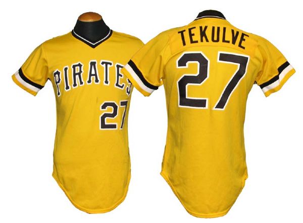 1981 Kent Tekulve Pittsburgh Pirates Game-Used Complete Uniform