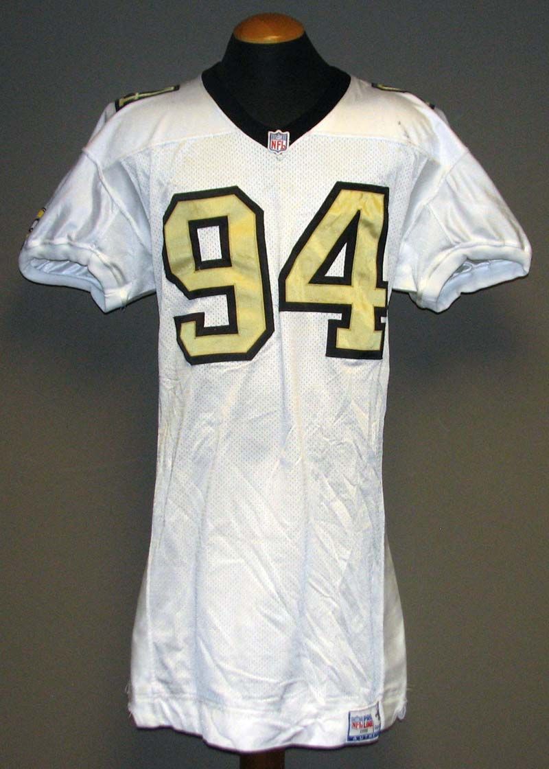 saints game worn jersey