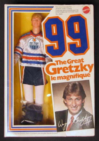 1983 Mattel Wayne Gretzky Doll New in Box