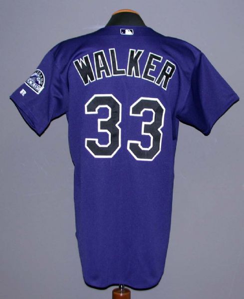 larry walker rockies jersey