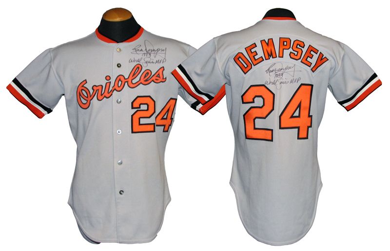 Lot Detail - 1981 Rick Dempsey Baltimore Orioles Game-Used and