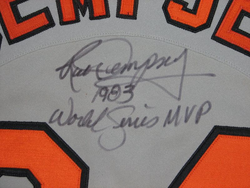 Lot Detail - 1981 Rick Dempsey Baltimore Orioles Game-Used and