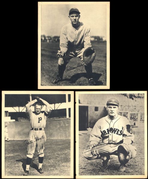 1934 R310 Butterfinger Premiums Group of (3) with Dickey