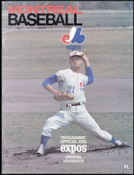 1969 Montreal Expos Official Yearbook