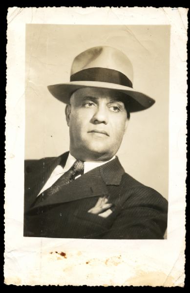 Exceedingly Scarce Type I Photograph of Newly Elected HOFer Alex Pompez