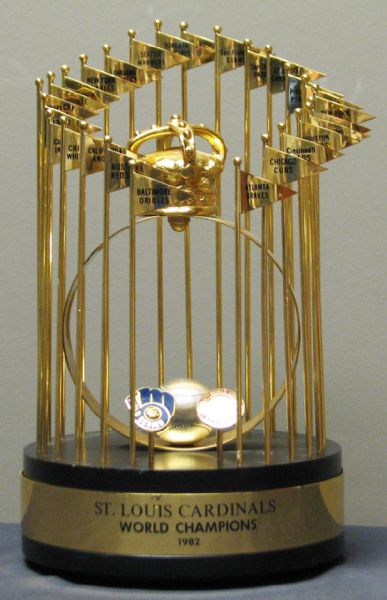 1982 St. Louis Cardinals World Series Trophy