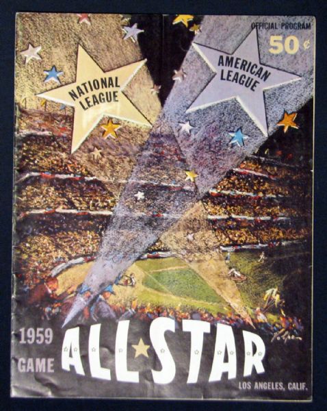 1959 All Star Game Program