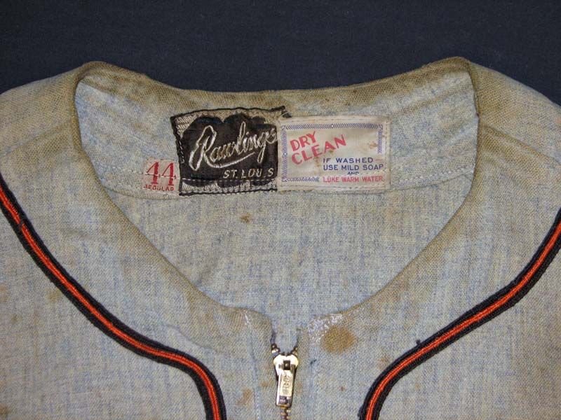 Lot Detail - 1947 Vern Stephens St. Louis Browns Game-Used Flannel Jersey