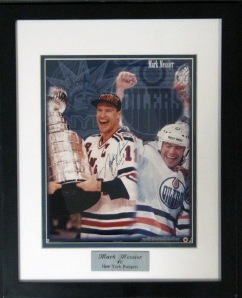 Mark Messier New York Rangers Autographed 8x10 Photo