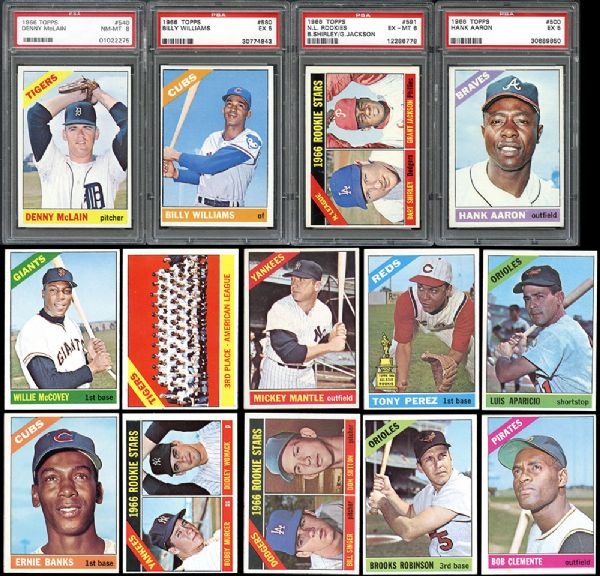 1966 Topps Baseball Complete Set