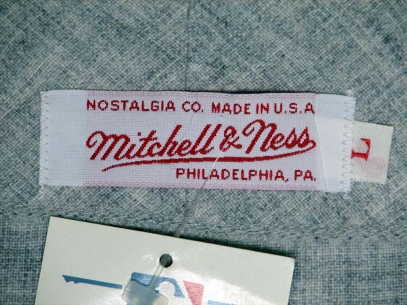 1955 Pee Wee Reese Signed Mitchell & Ness Dodgers Jersey