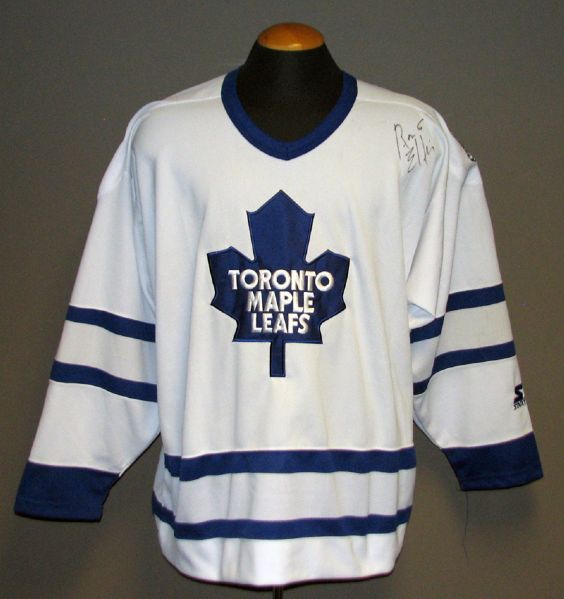 Ron Ellis Autographed Toronto Maple Leafs Jersey