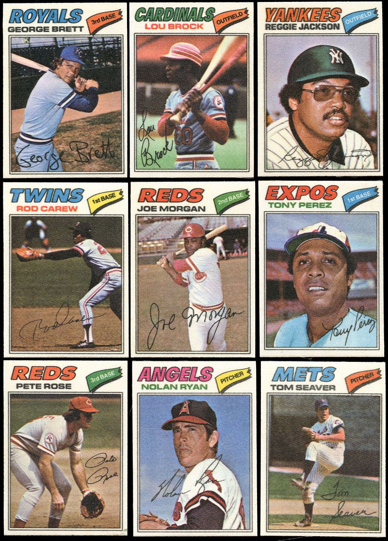 Lot Detail - 1977 Topps Cloth Stickers Complete Set