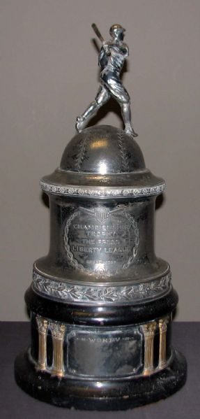 1923 Figural Baseball Championship Trophy 