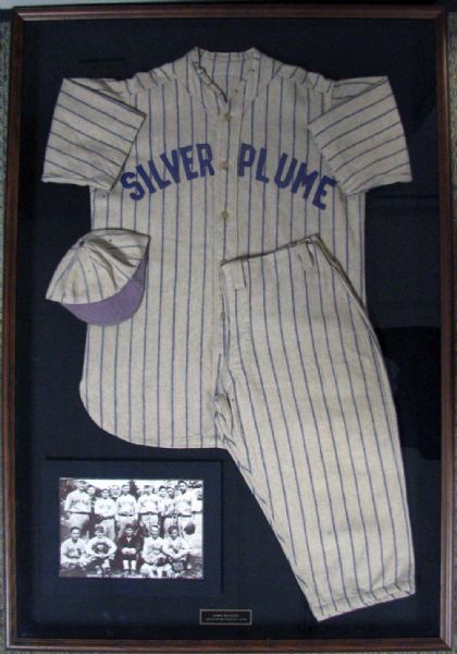 1920s "Buckley Brothers" Silver Plume, Colorado Town Team Full Uniform