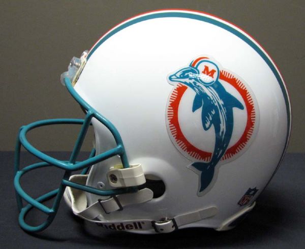 1980s-90s Dan Marino Miami Dolphins Game-Used Helmet