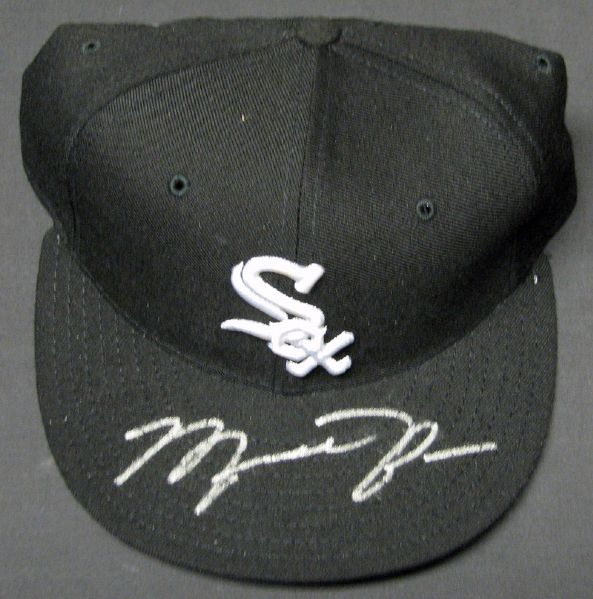 Michael Jordan Signed Chicago White Sox Hat