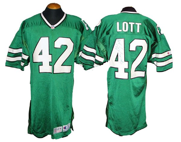 1993 Ronnie Lott New York Jets Game-Used Jersey