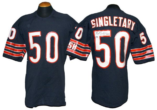 chicago bears game worn jersey