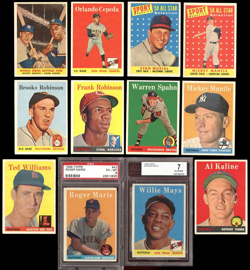 Lot Detail 1958 Topps Baseball Complete Set