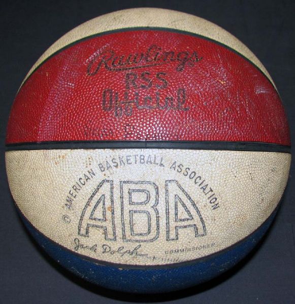 1969-1972 Official ABA Jack Dolph Basketball